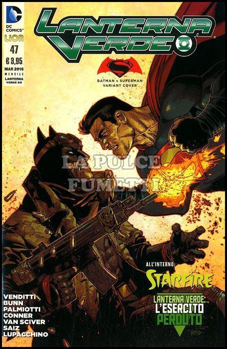 LANTERNA VERDE # 69 - NUOVA SERIE 47 - VARIANT DAWN OF JUSTICE